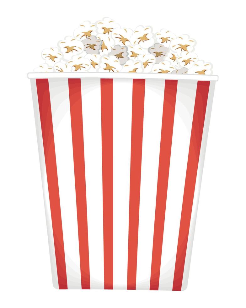 cinema pop corn vector