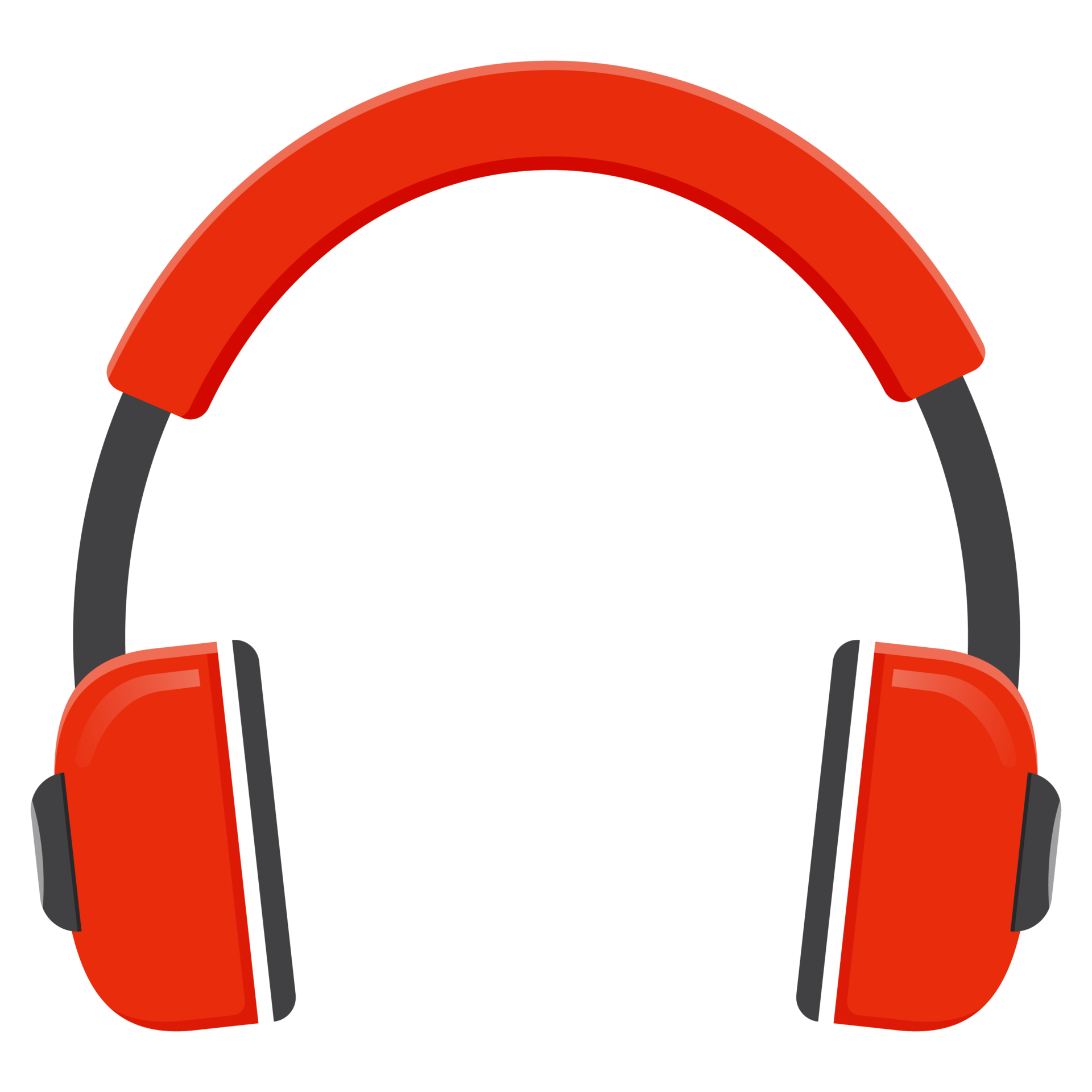 Red Headphones Icon Isolated 10852902 PNG red-headphones-icon-isolated-10852902-png