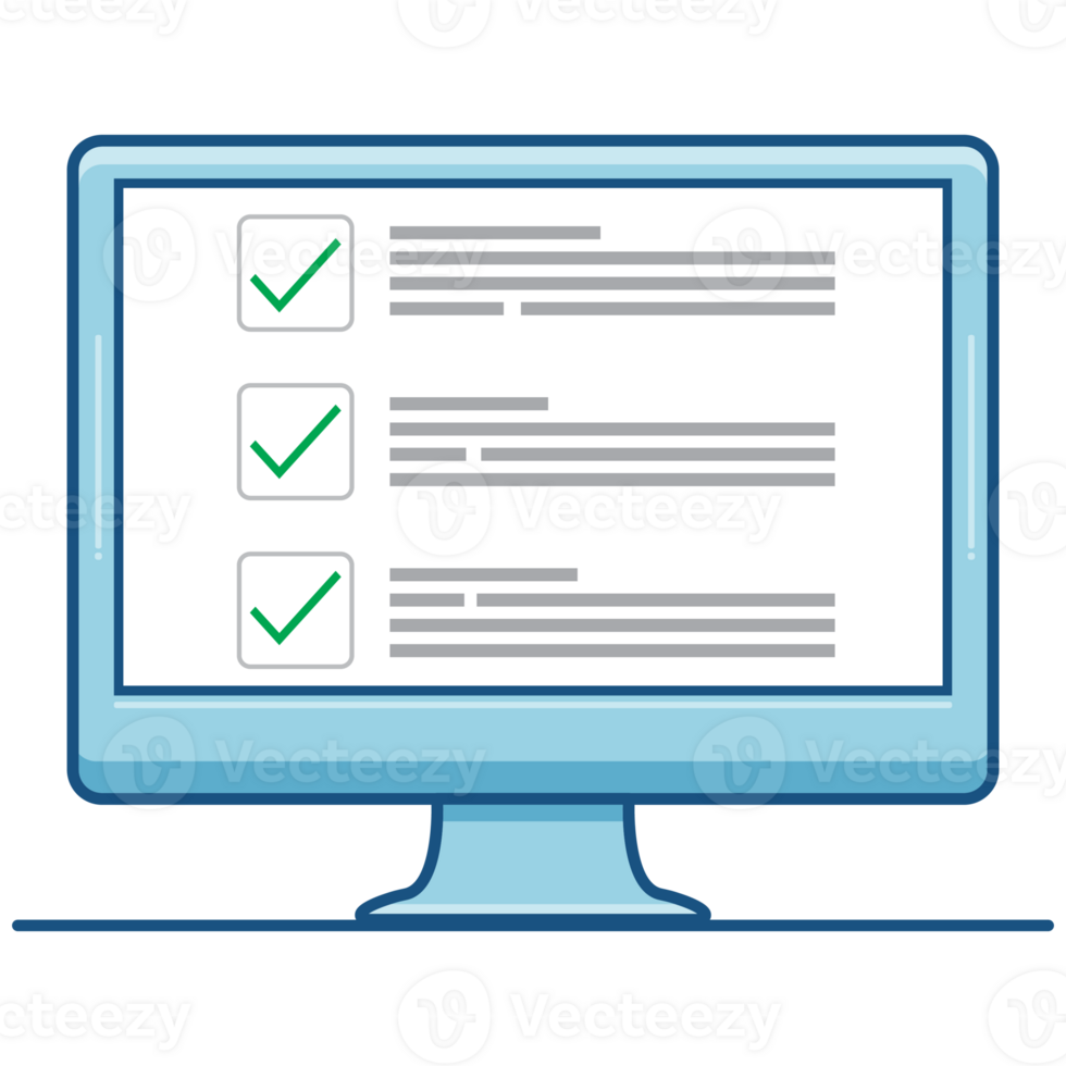 Checkboxes on computer screen. Checkboxes and green checkmarks png