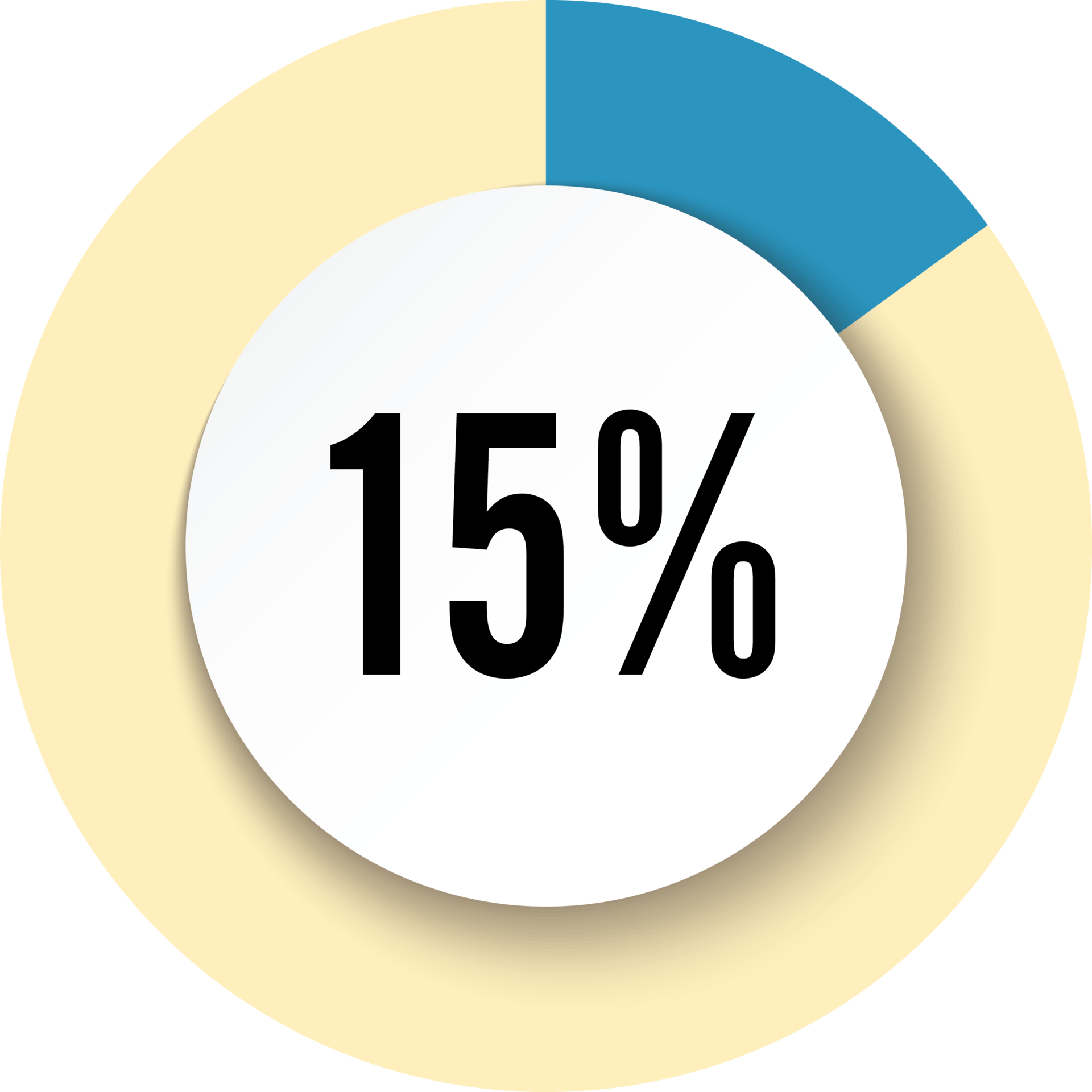 Circle 15 Percent 10852910 PNG circle-15-percent-10852910-png