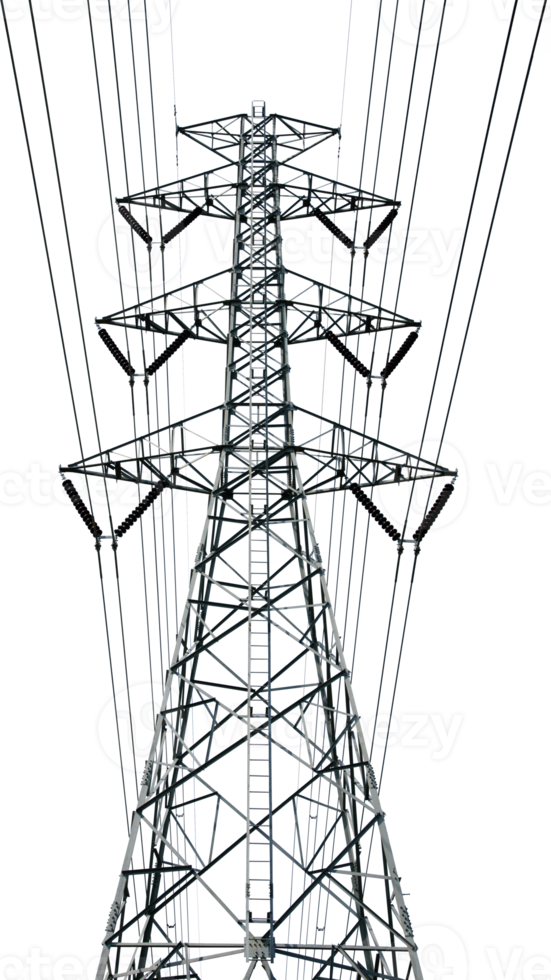 High voltage pole isolated png
