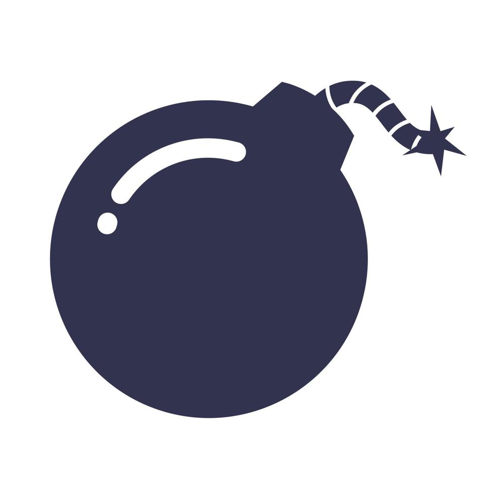 logotipo de bomba icono de auge de ilustración vector