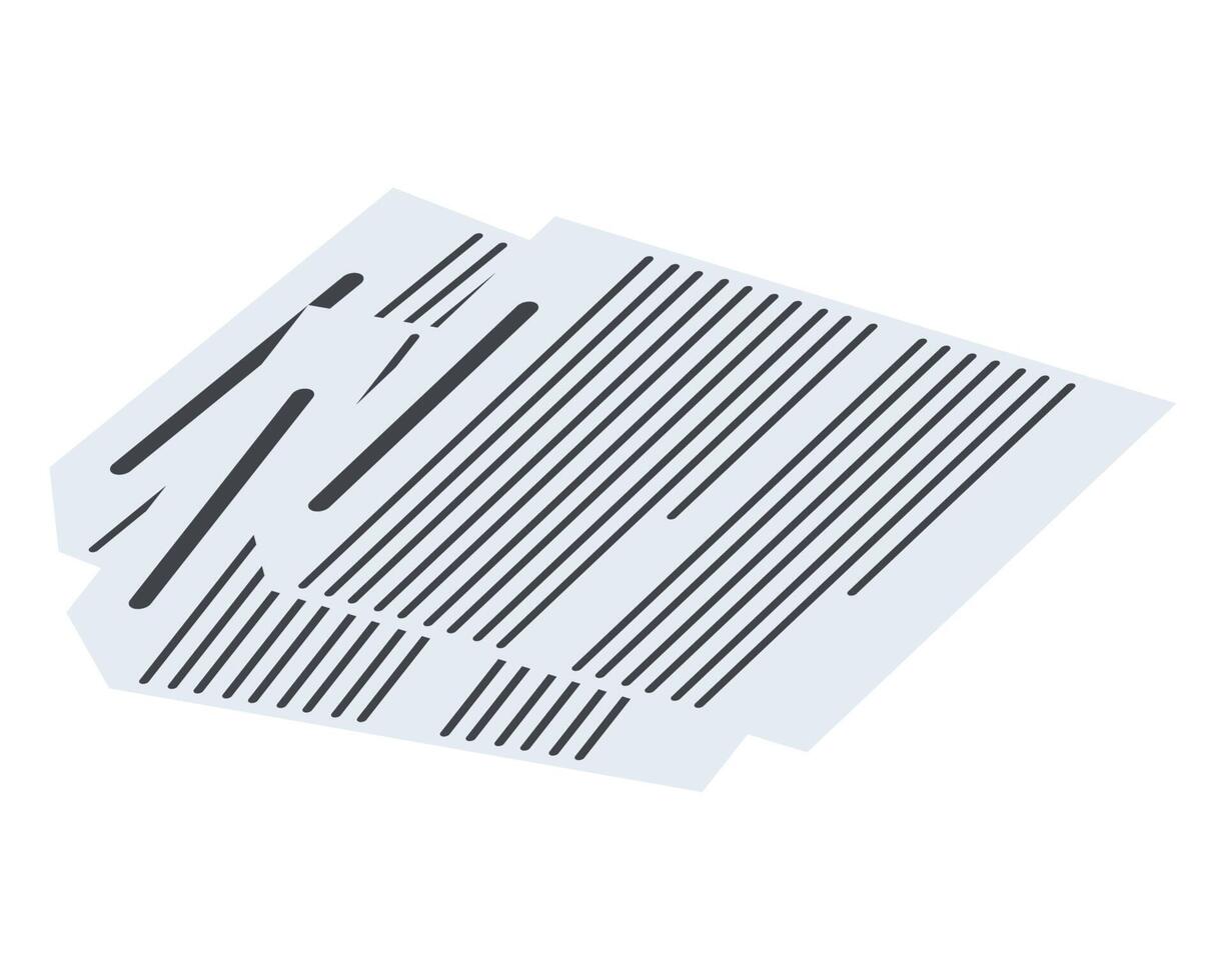 paper documents files vector
