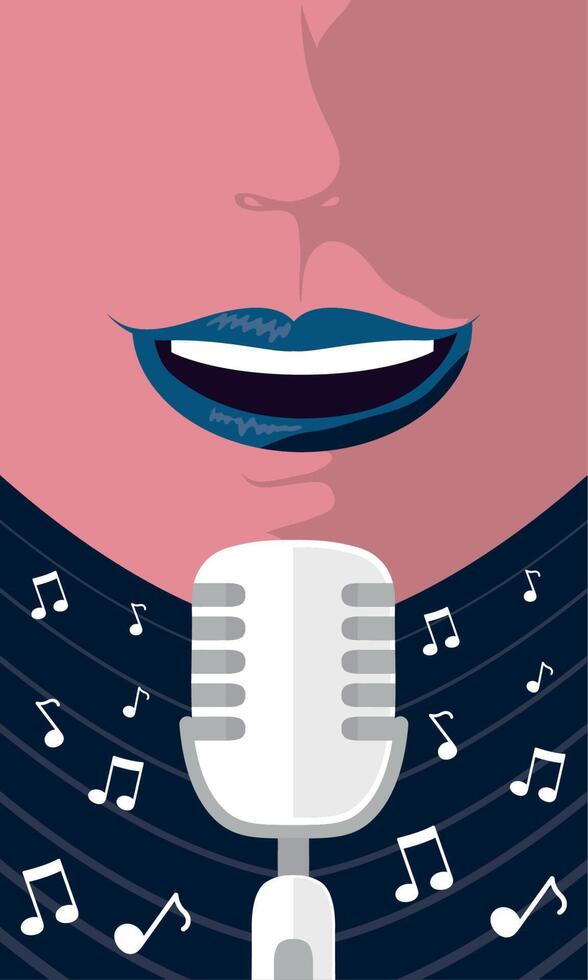 music festival template vector