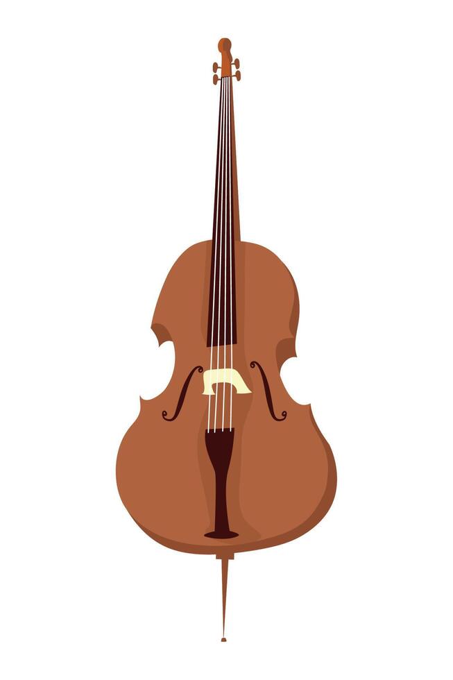 cello musical instrument vector