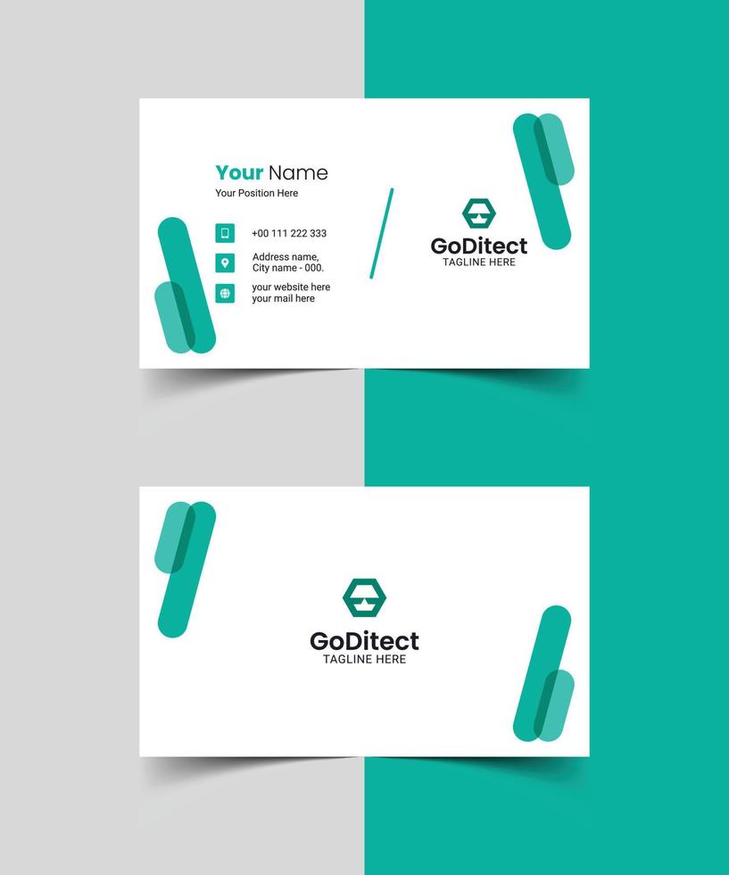 free business cards templates vector