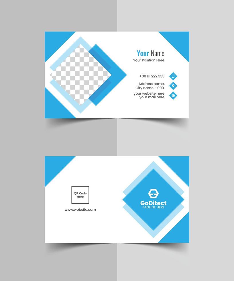 Business Card Printing Press Visiting Card Design vector