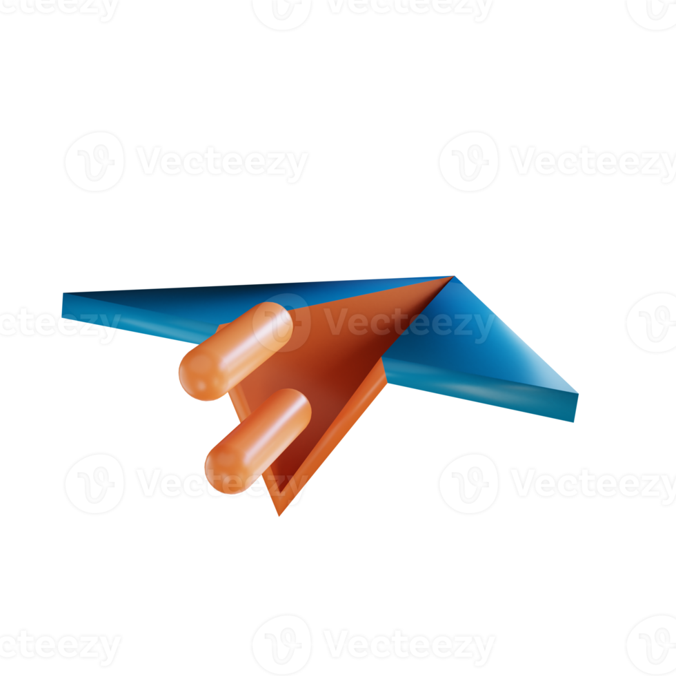 3D illustration launch suitable for marketing png