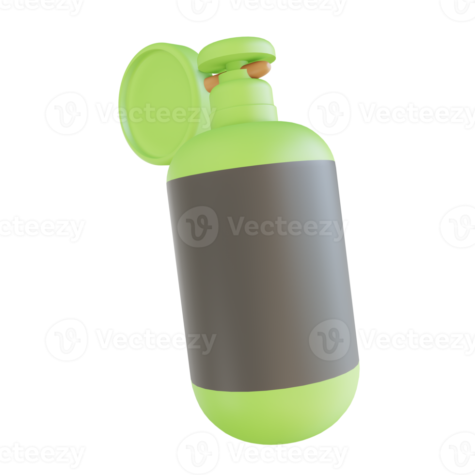 3D illustration oxygen tank suitable for medical png