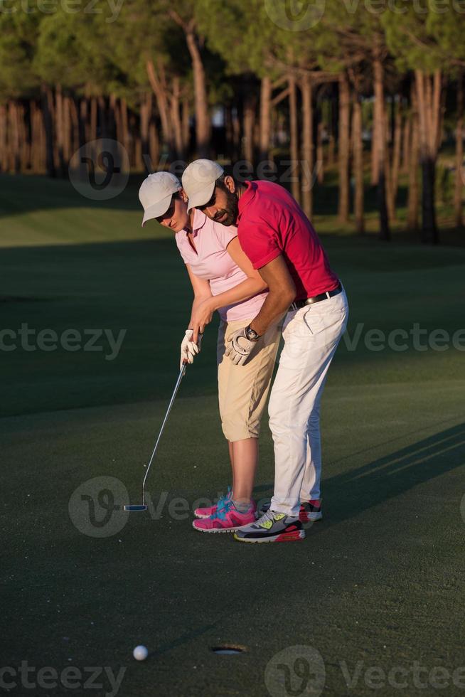 golf instructions view photo