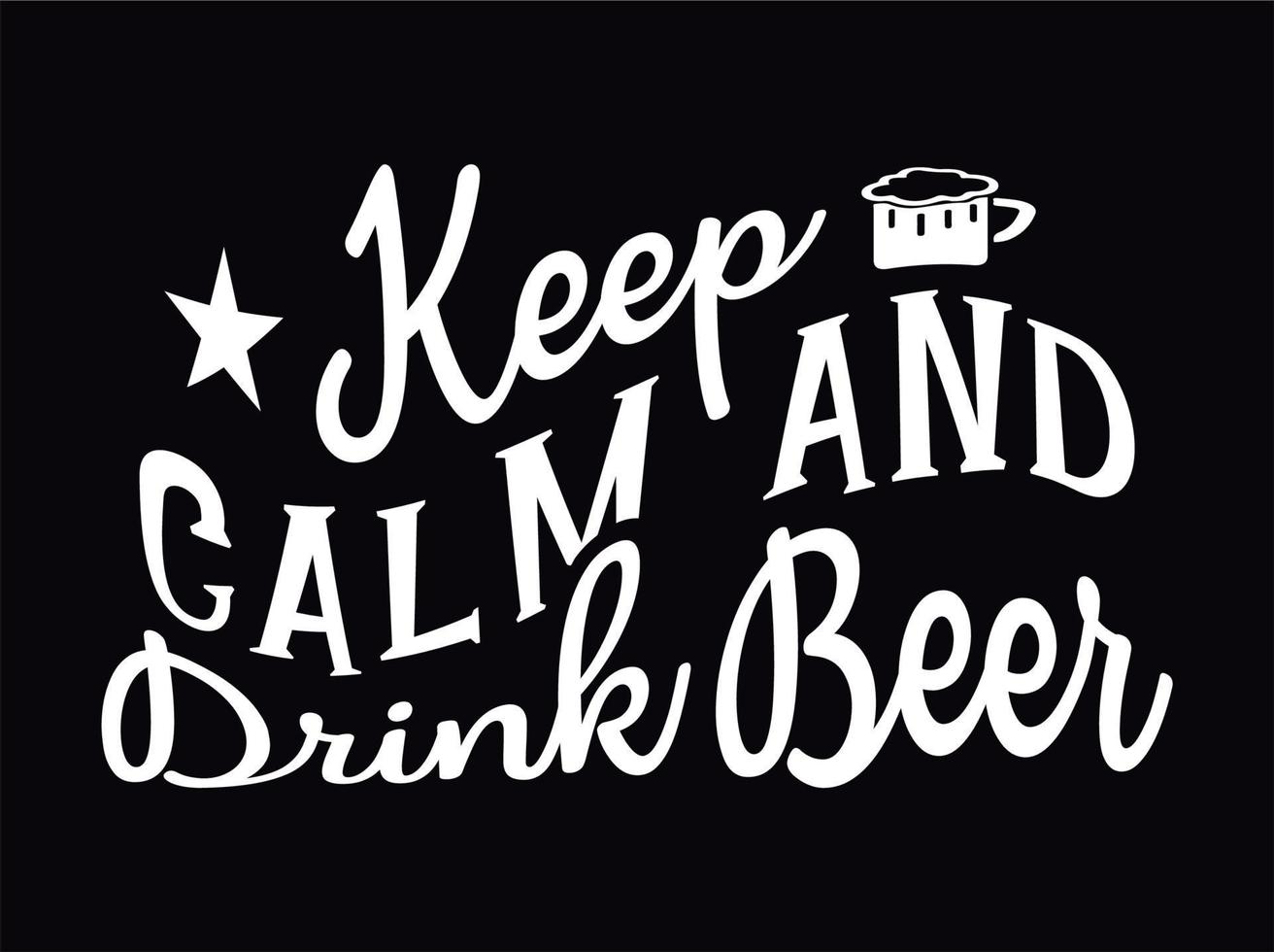 Beer t-shirt design vector file