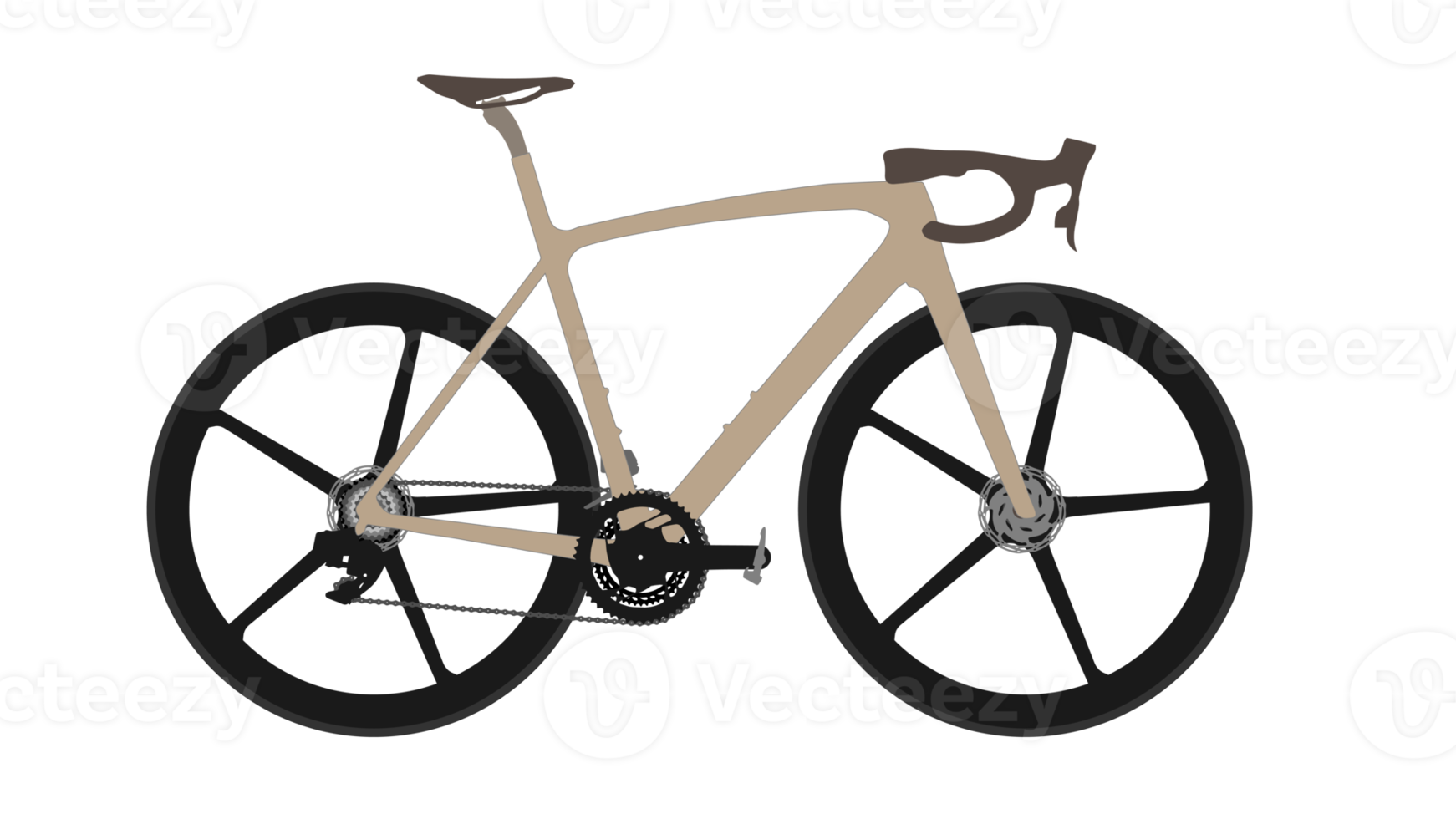 Seamless Road Bike or Racing sport road racer bike.Detail of Bike and Ride Concept. For design your sport workshop, sport activity and Bicycle activities png