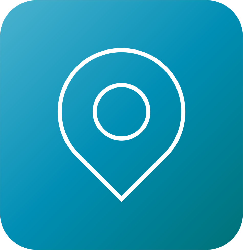 Location Gradient Icon Button png