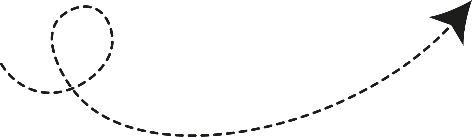 flèche en pointillé 10856988 PNG
