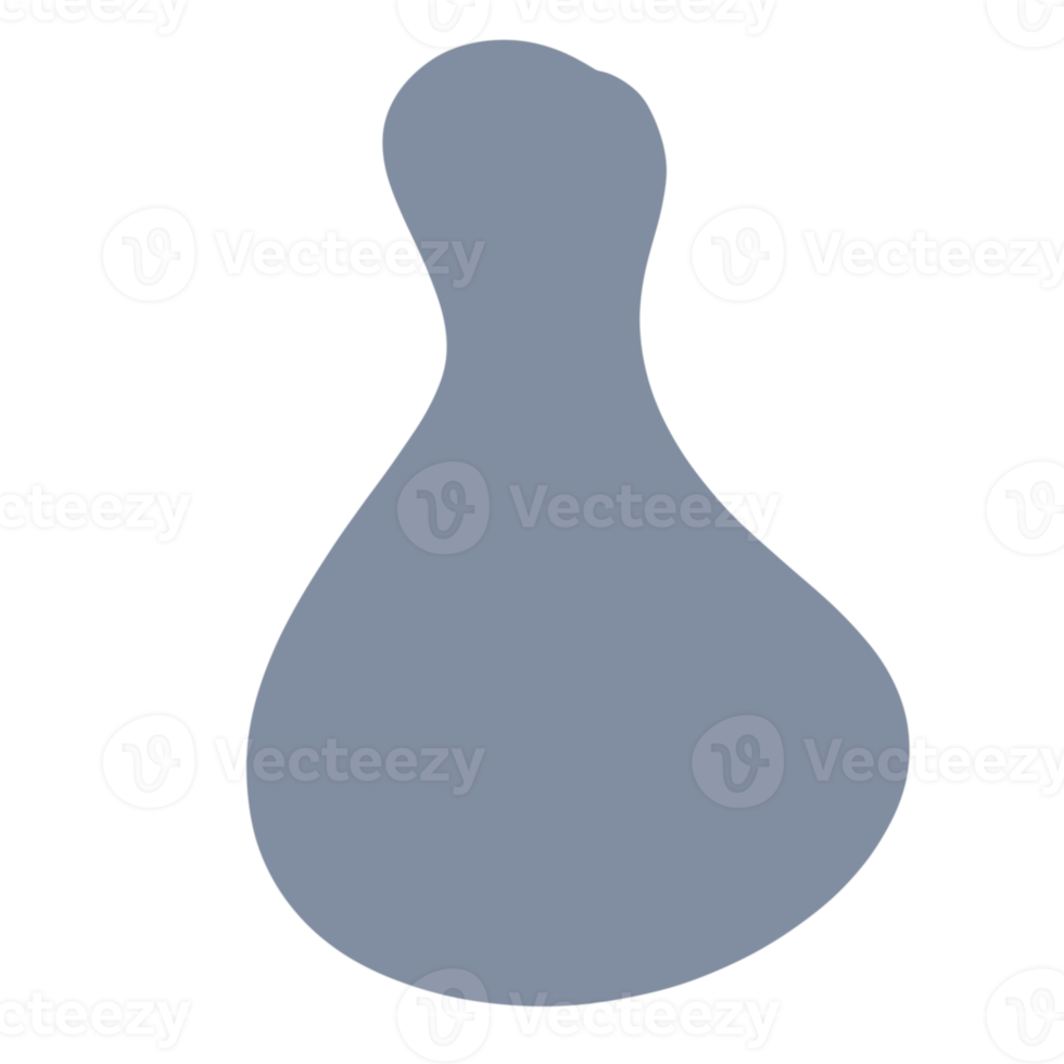 forme de goutte organique png