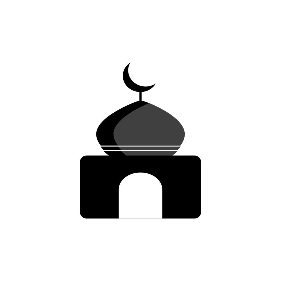 mosque icon ilustration vector