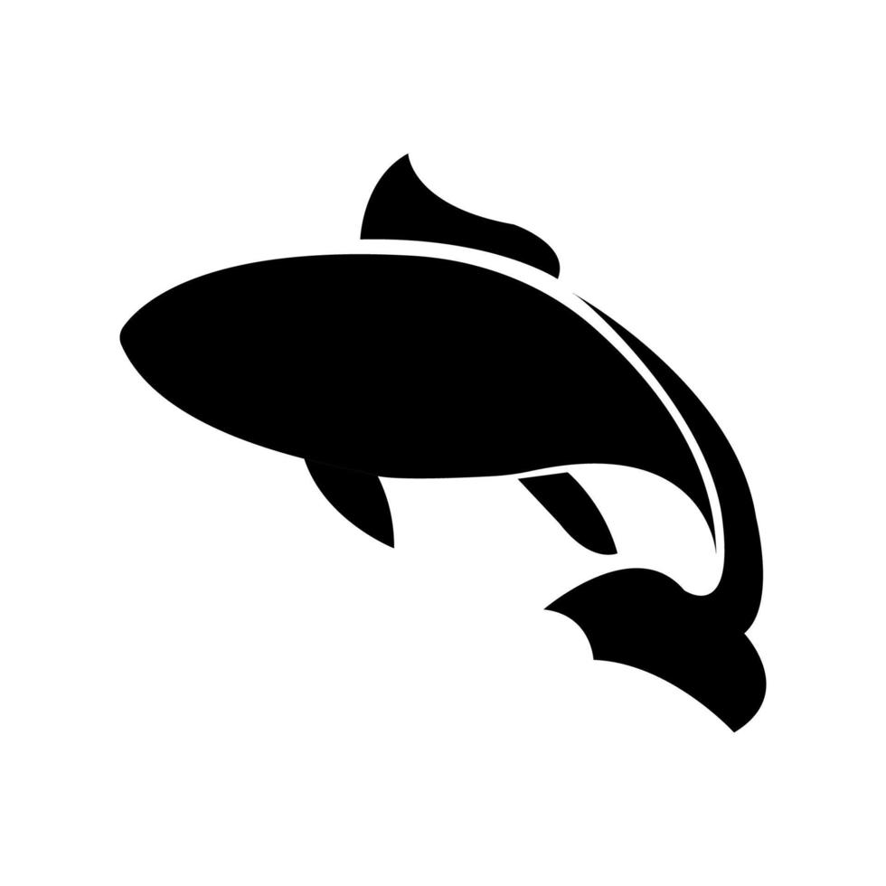 fish icon ilustration vector