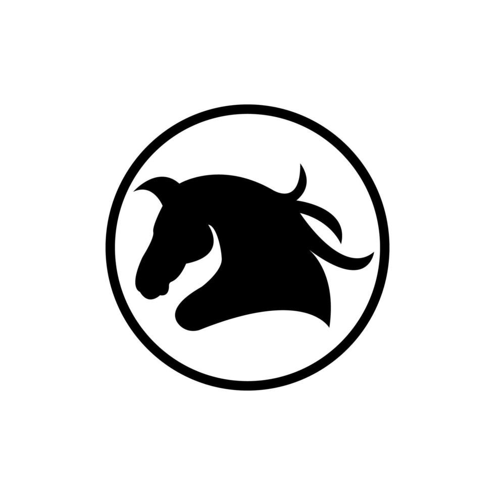 horse icon ilustration vector