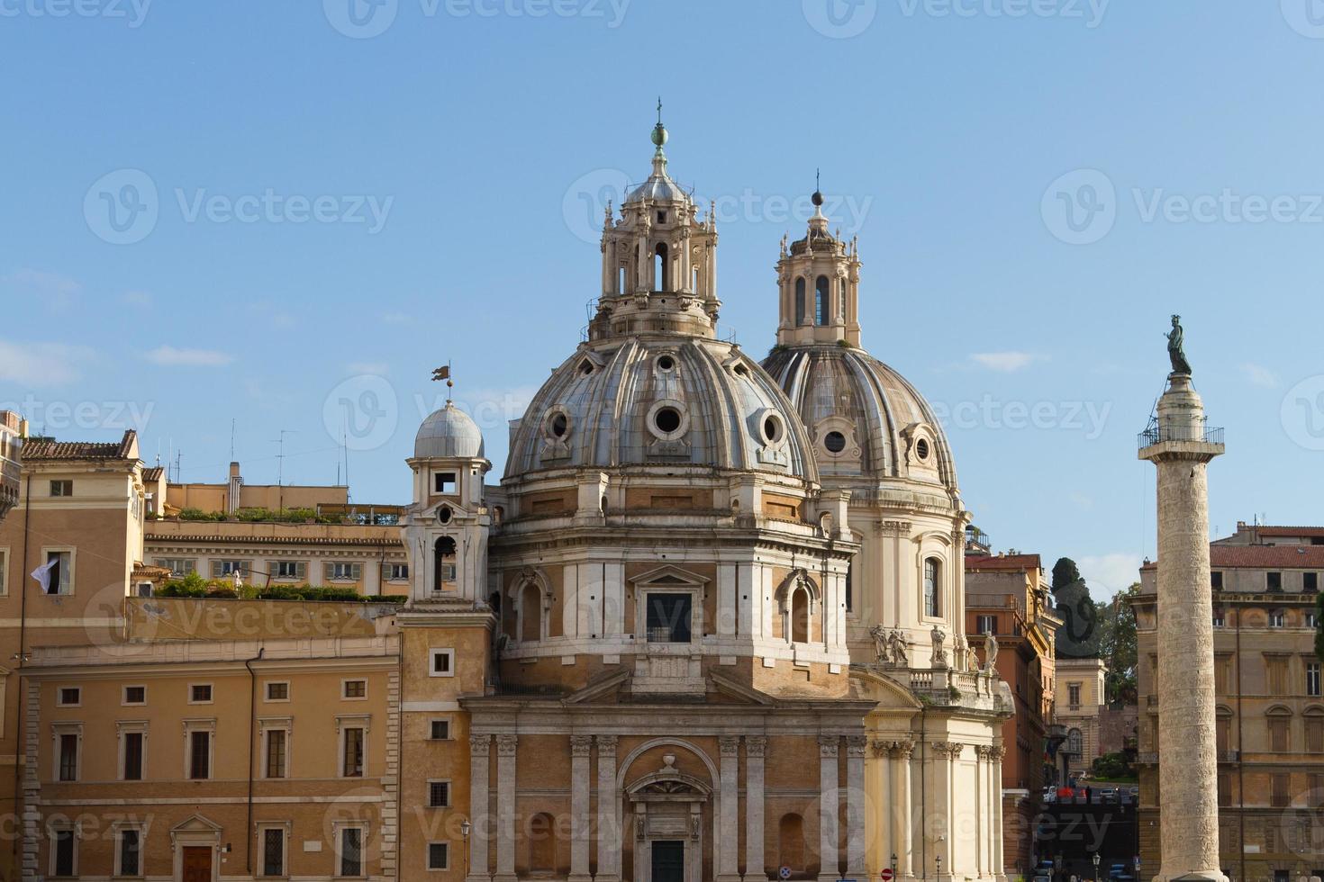 Santa Maria di Loreto, Rome, Italy photo