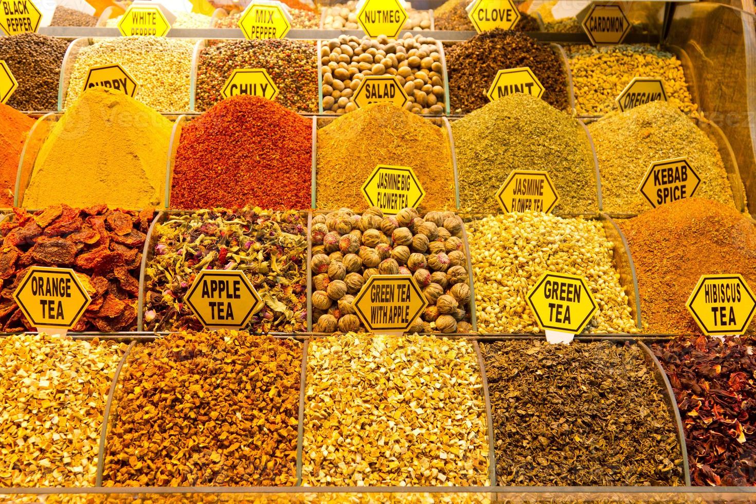 Teas and Spices in Spice Bazaar photo