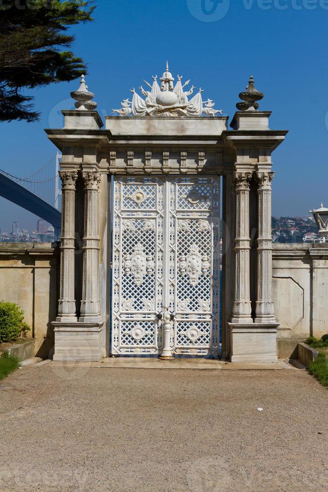 Gate in Beylerbeyi Palace photo