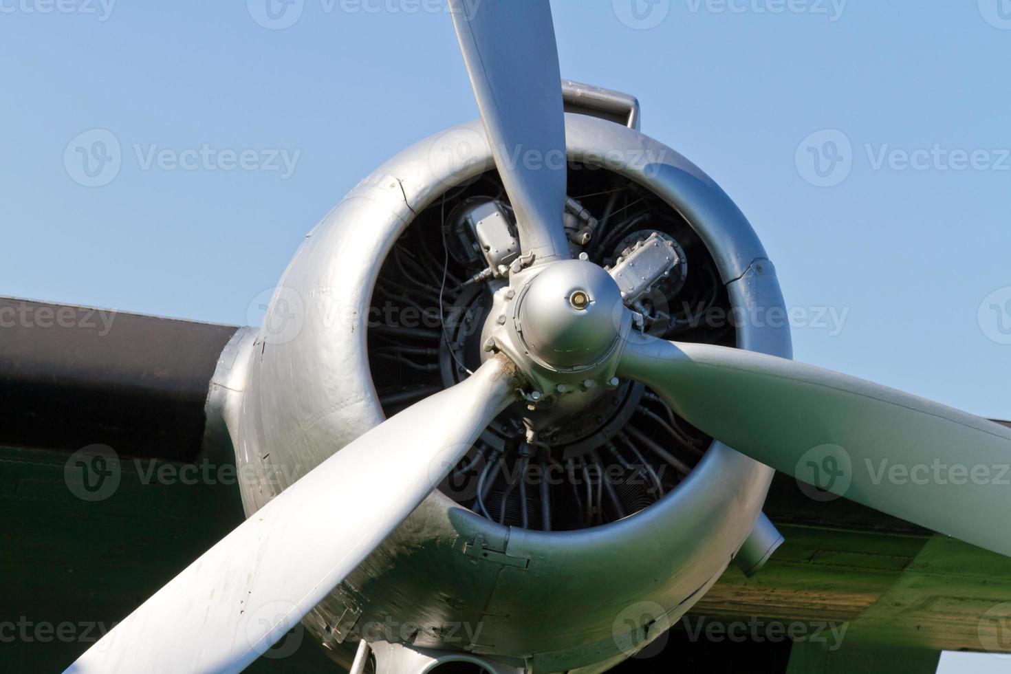 Old Propeller Engine photo