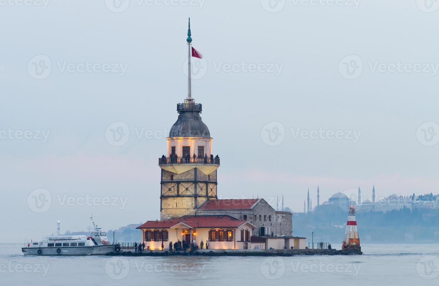 Maiden's Tower in Istanbul photo