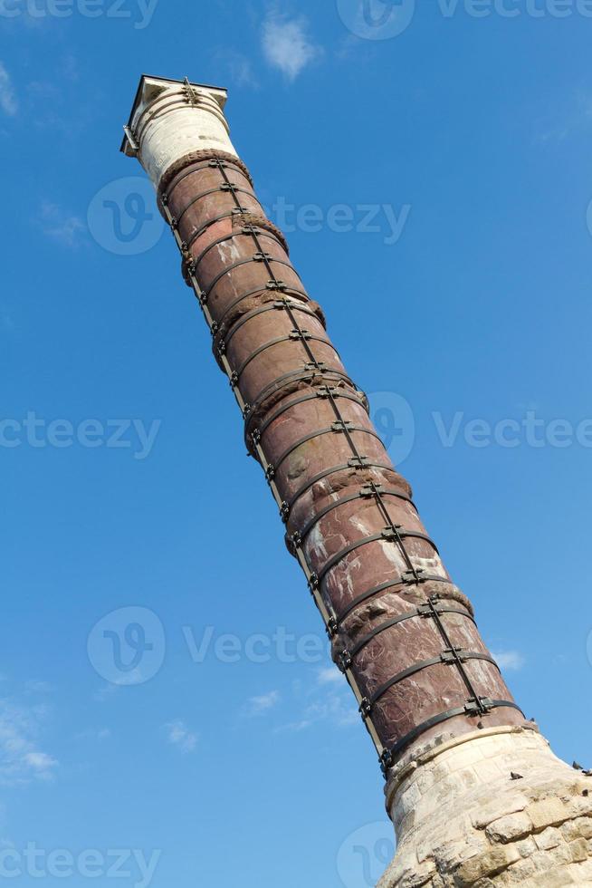 columna de constantino, estambul, turquía foto