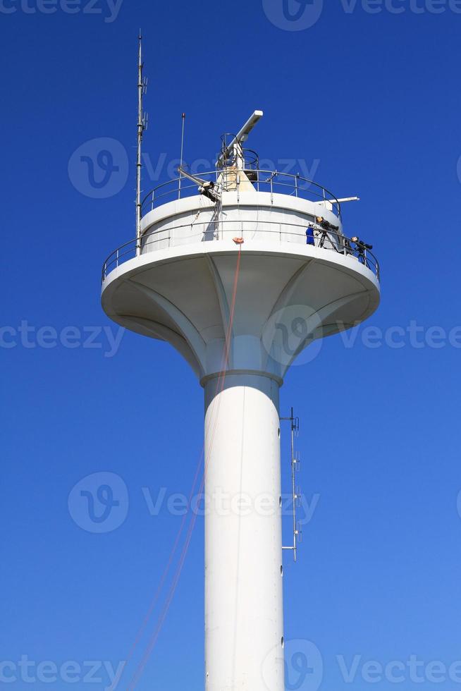 Bosphorus traffic control radar photo