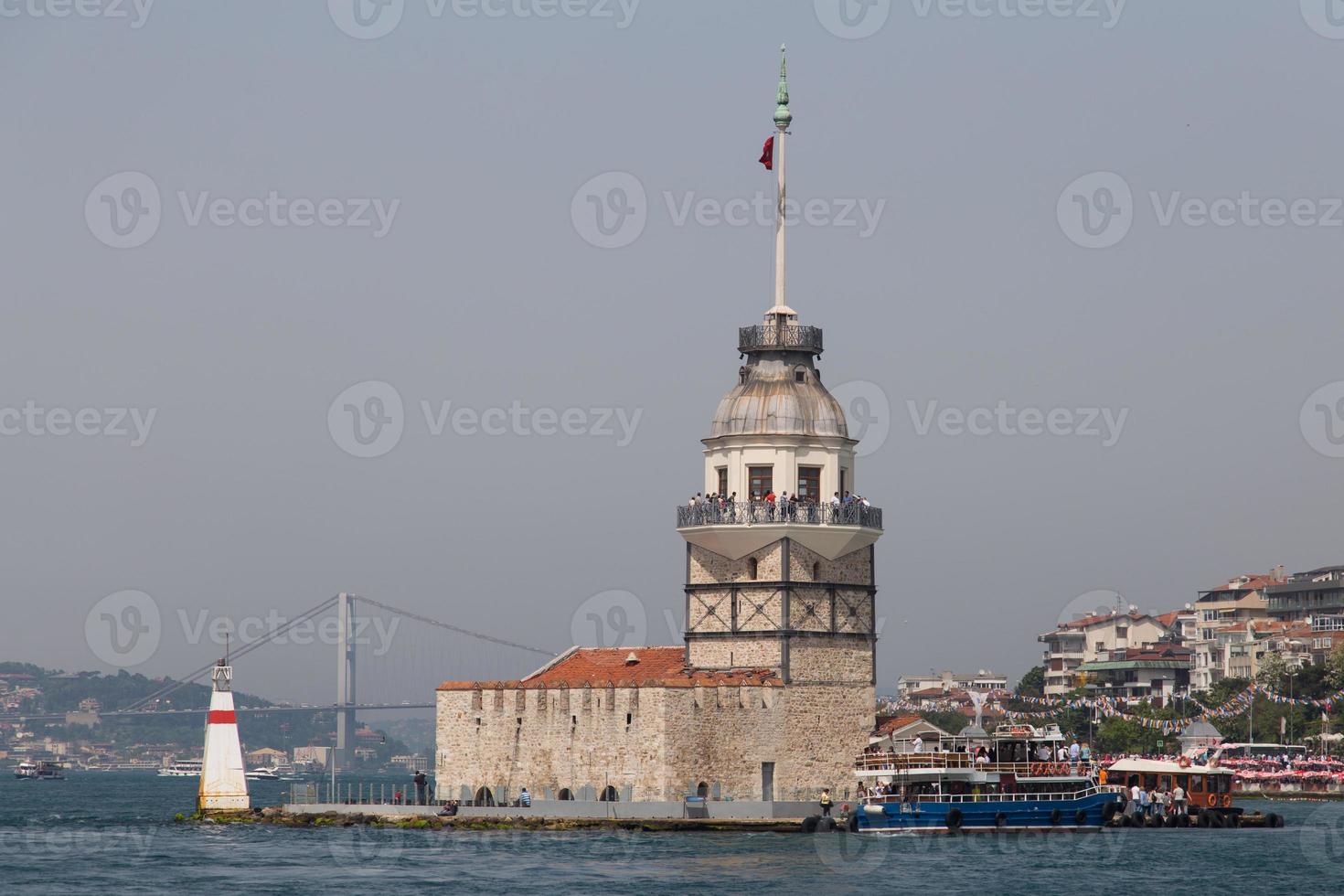 Maidens Tower in Istanbul photo