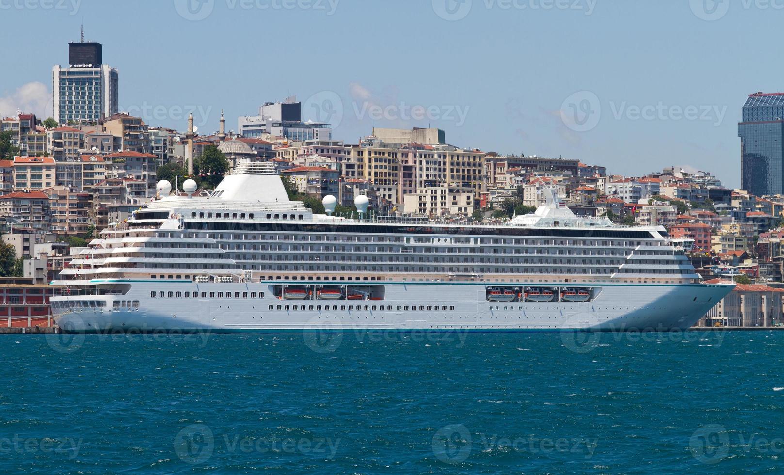 Cruise Ship in Istanbul photo