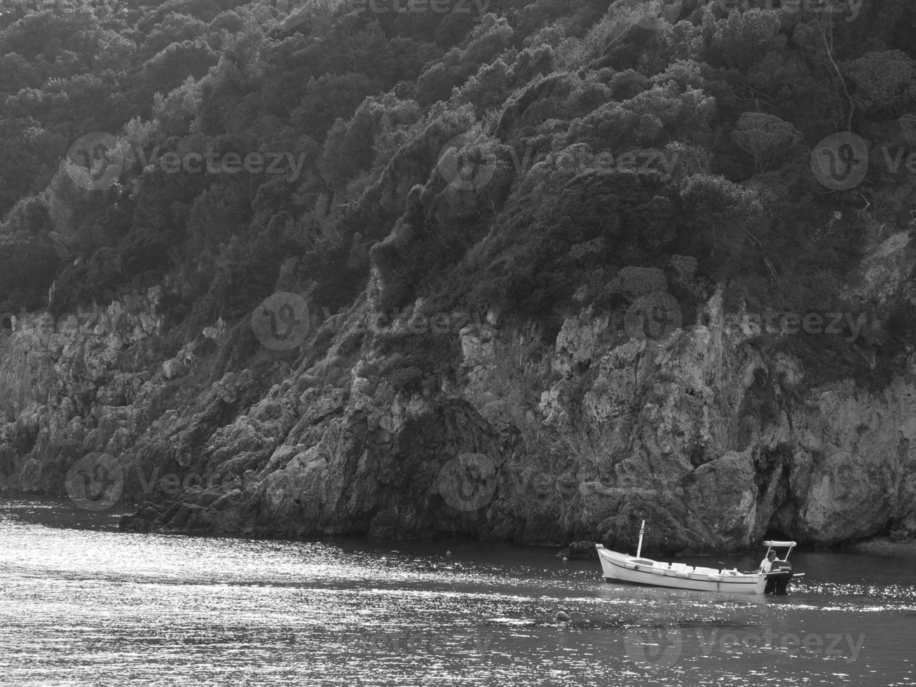 la isla de corfú foto