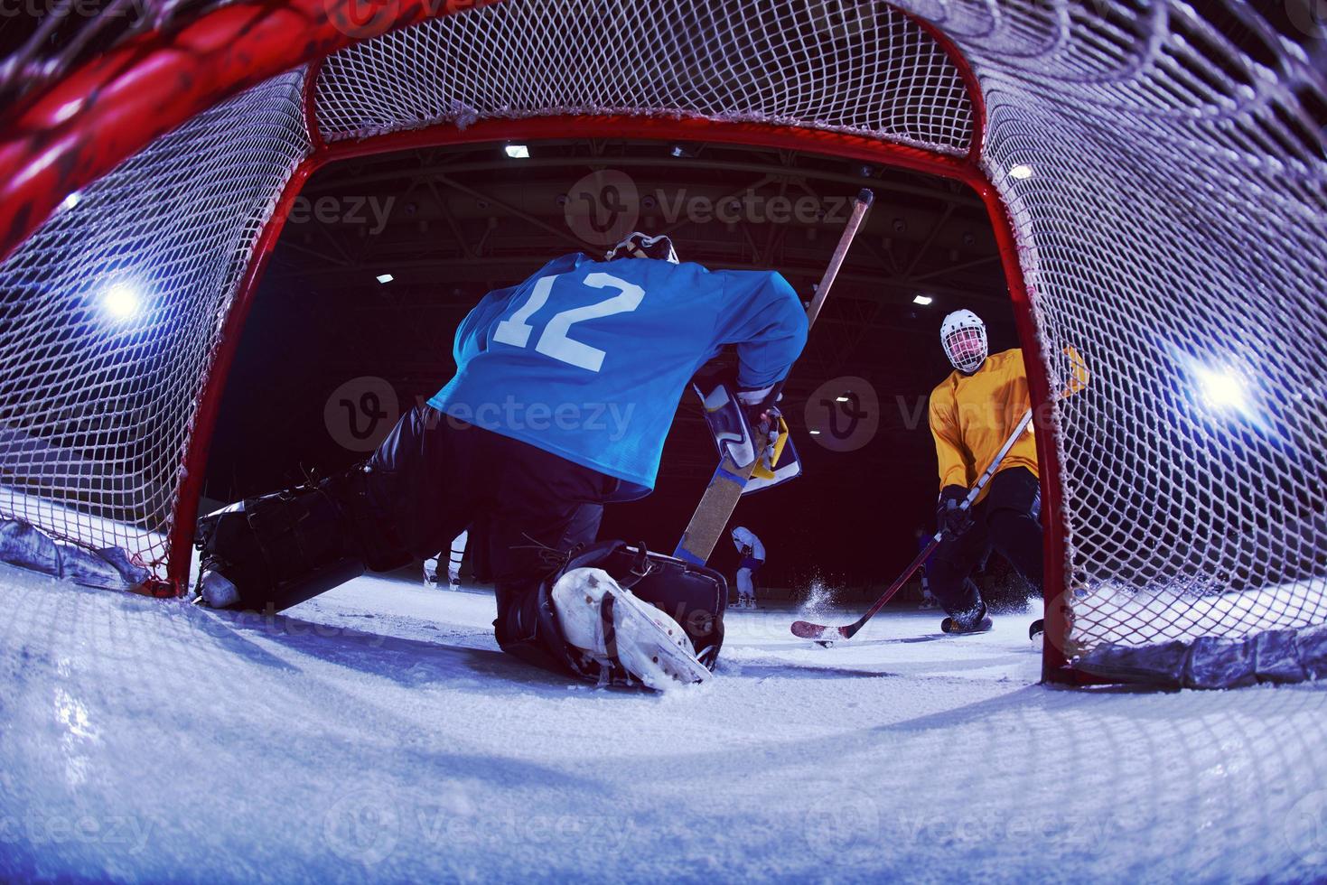 ice hockey goalkeeper photo