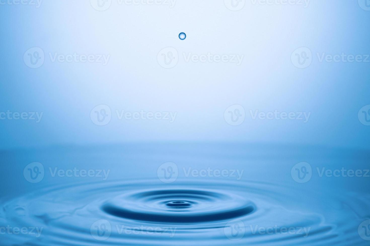 Drops of water and splashes. Water shape abstract background concept. photo