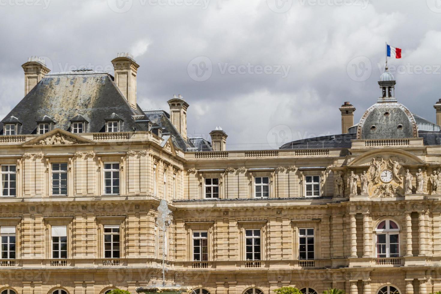 Facade of the Luxembourg Palace photo