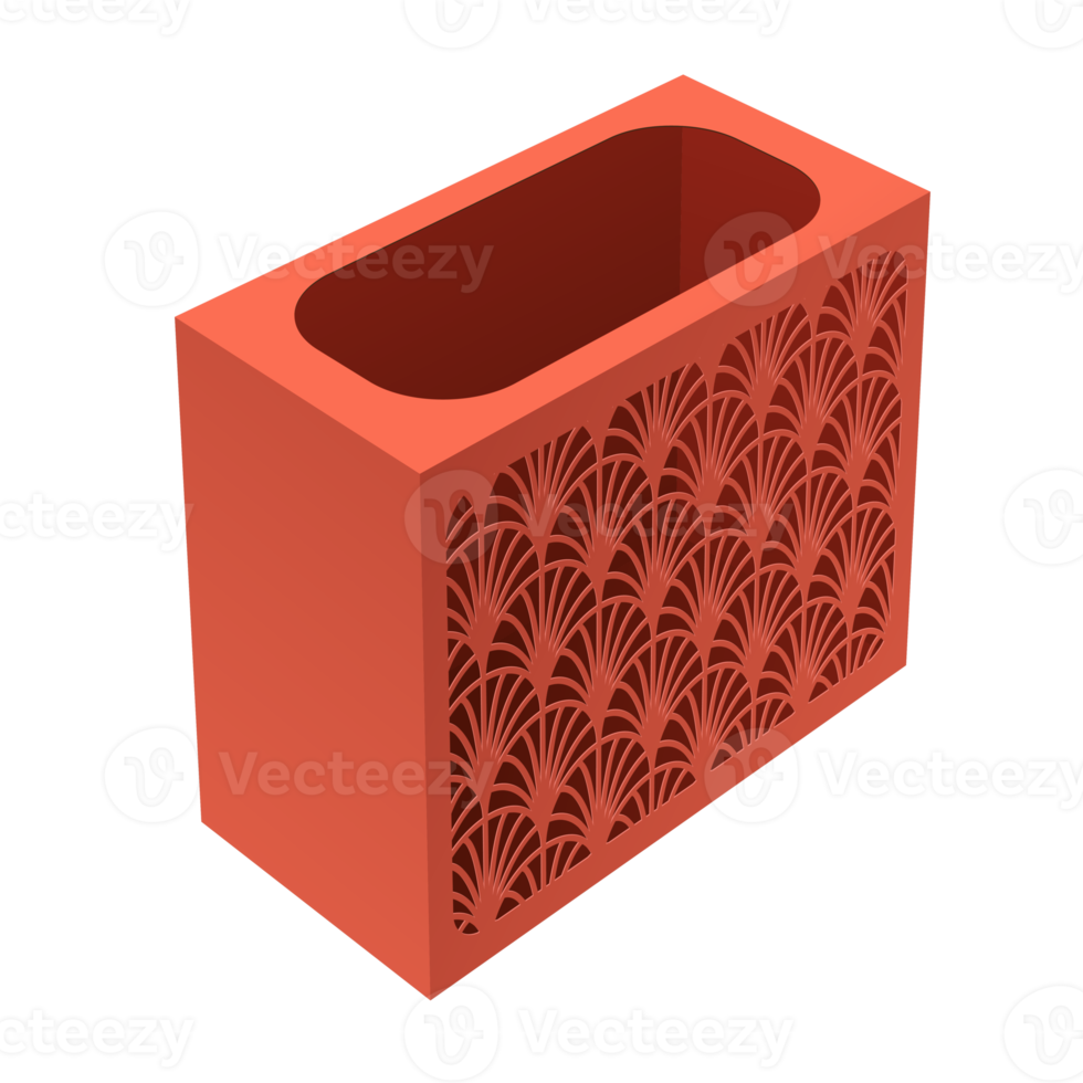 stenciled box mockup png