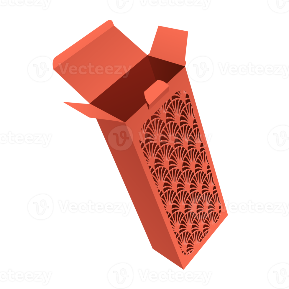 schabloniertes Kastenmodell png