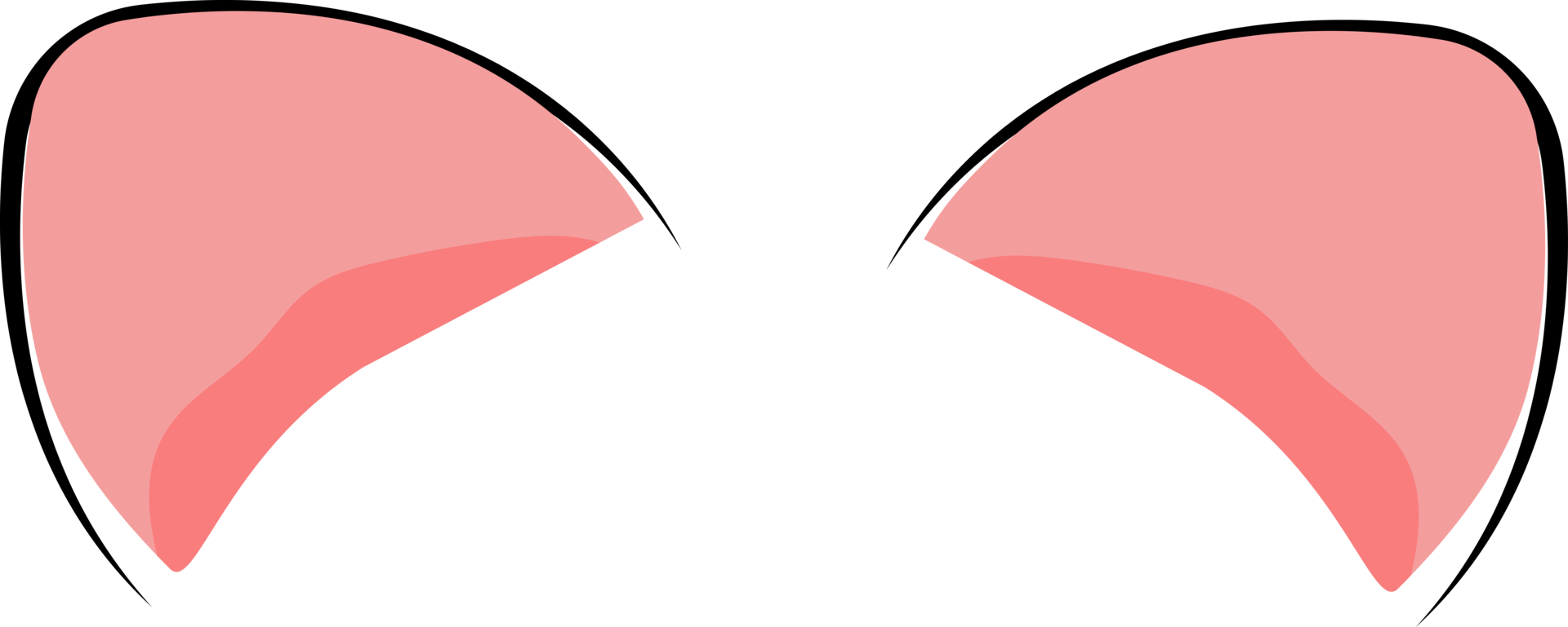 Free Cute cat ears 10862507 PNG with Transparent Background