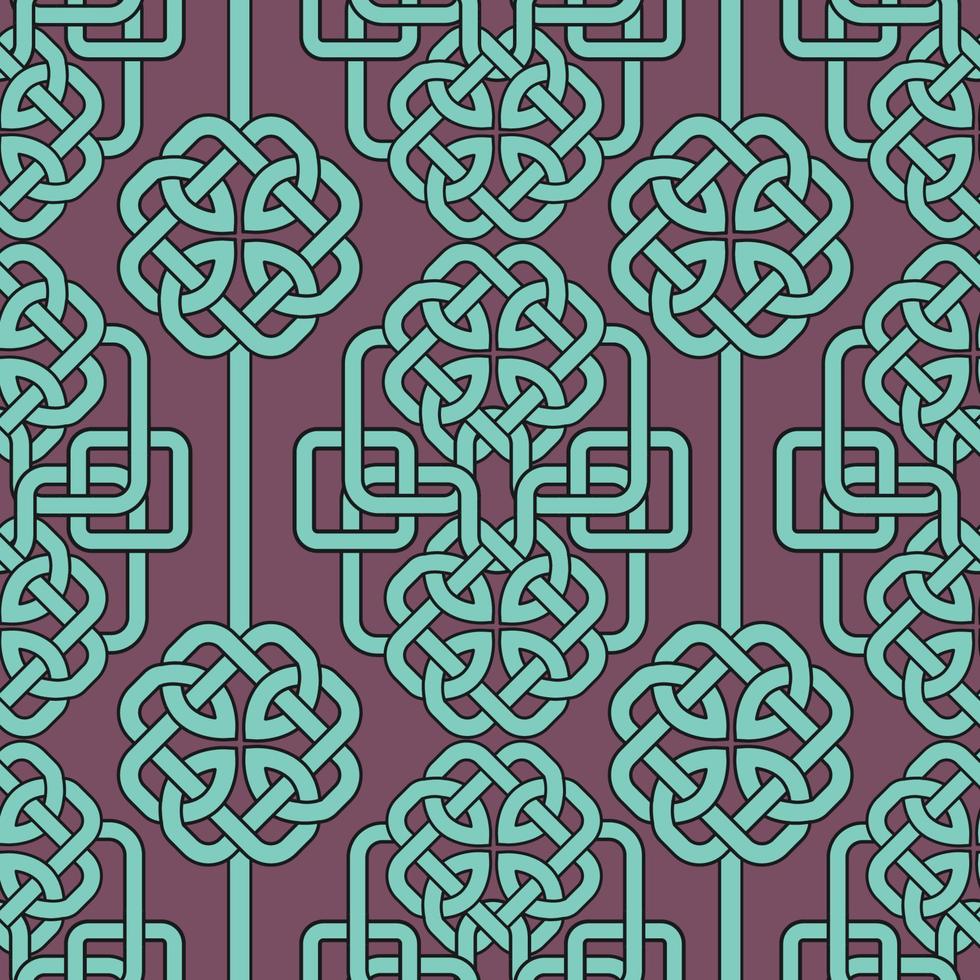 Celtic Knots Seamless Pattern vector