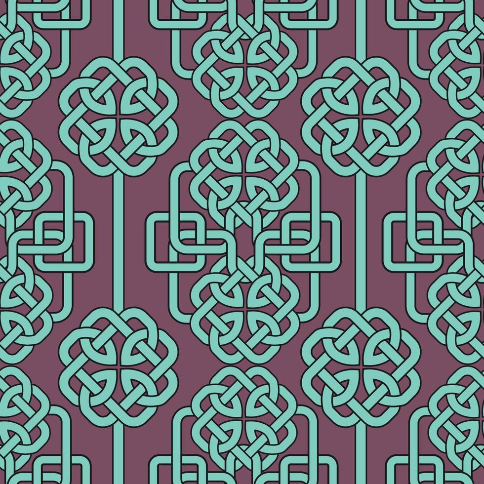 Celtic Knots Seamless Pattern vector