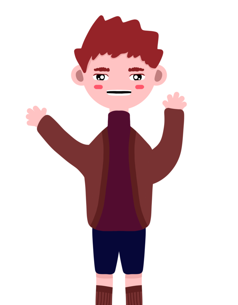 personagem menino desenho animado png