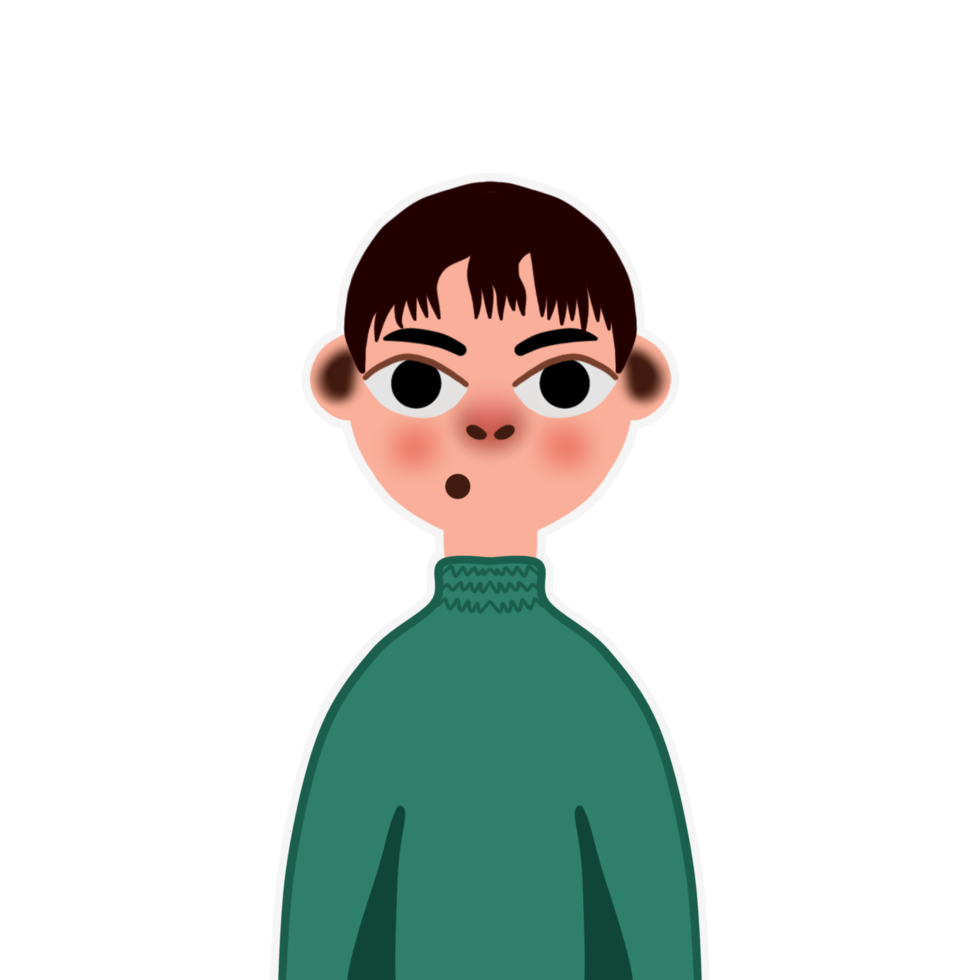 personaje de dibujos animados chico png