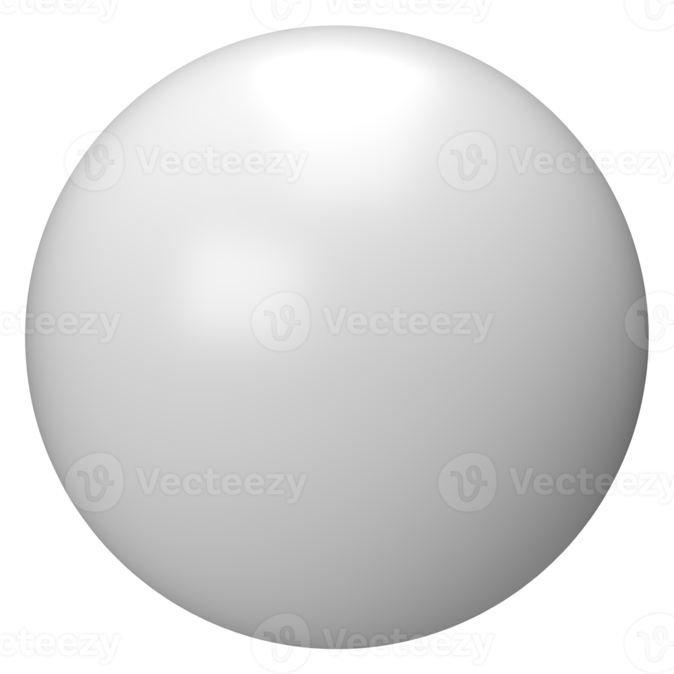 circle shape 3d rendering png