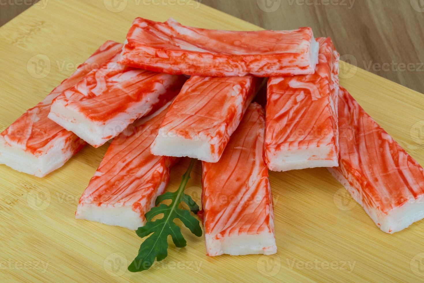 Imitation crab sticks 10865273 Stock Photo at Vecteezy