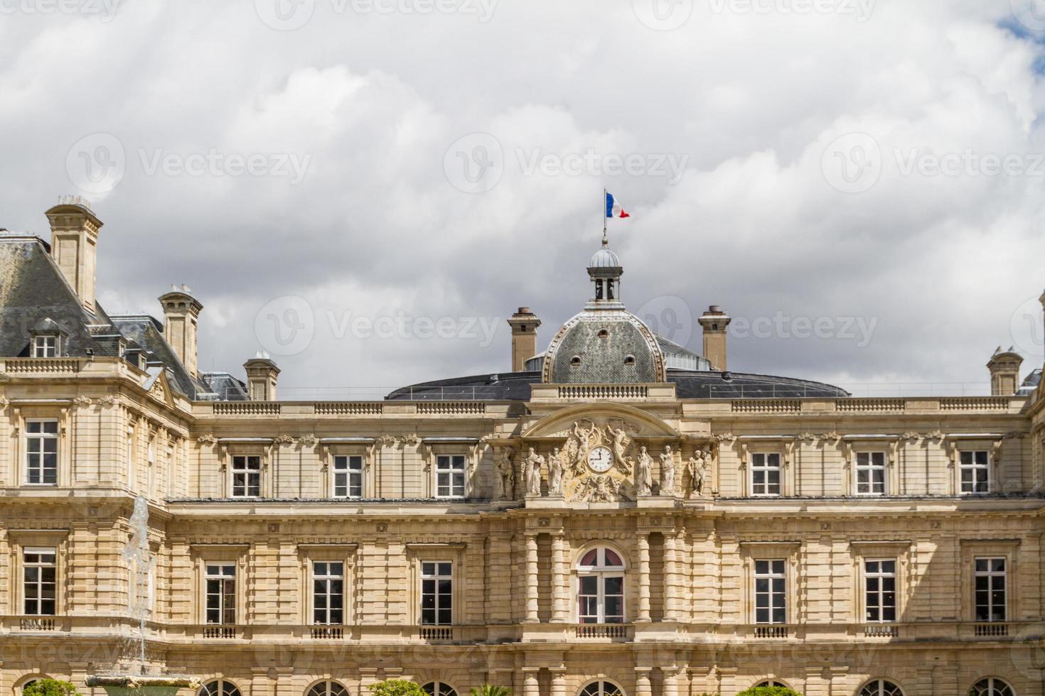 Facade of the Luxembourg Palace photo