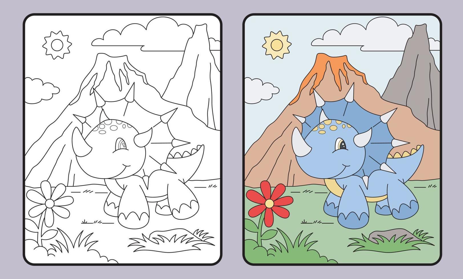 learn coloring for kids and elementary school. vector