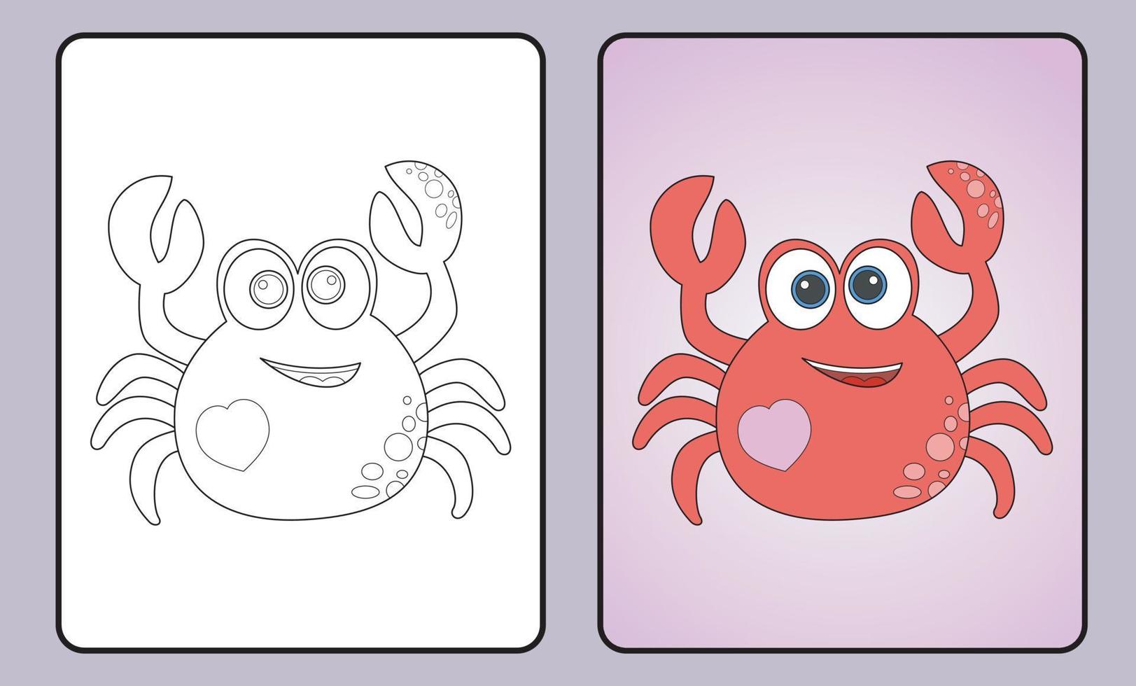 learn coloring for kids and elementary school. vector