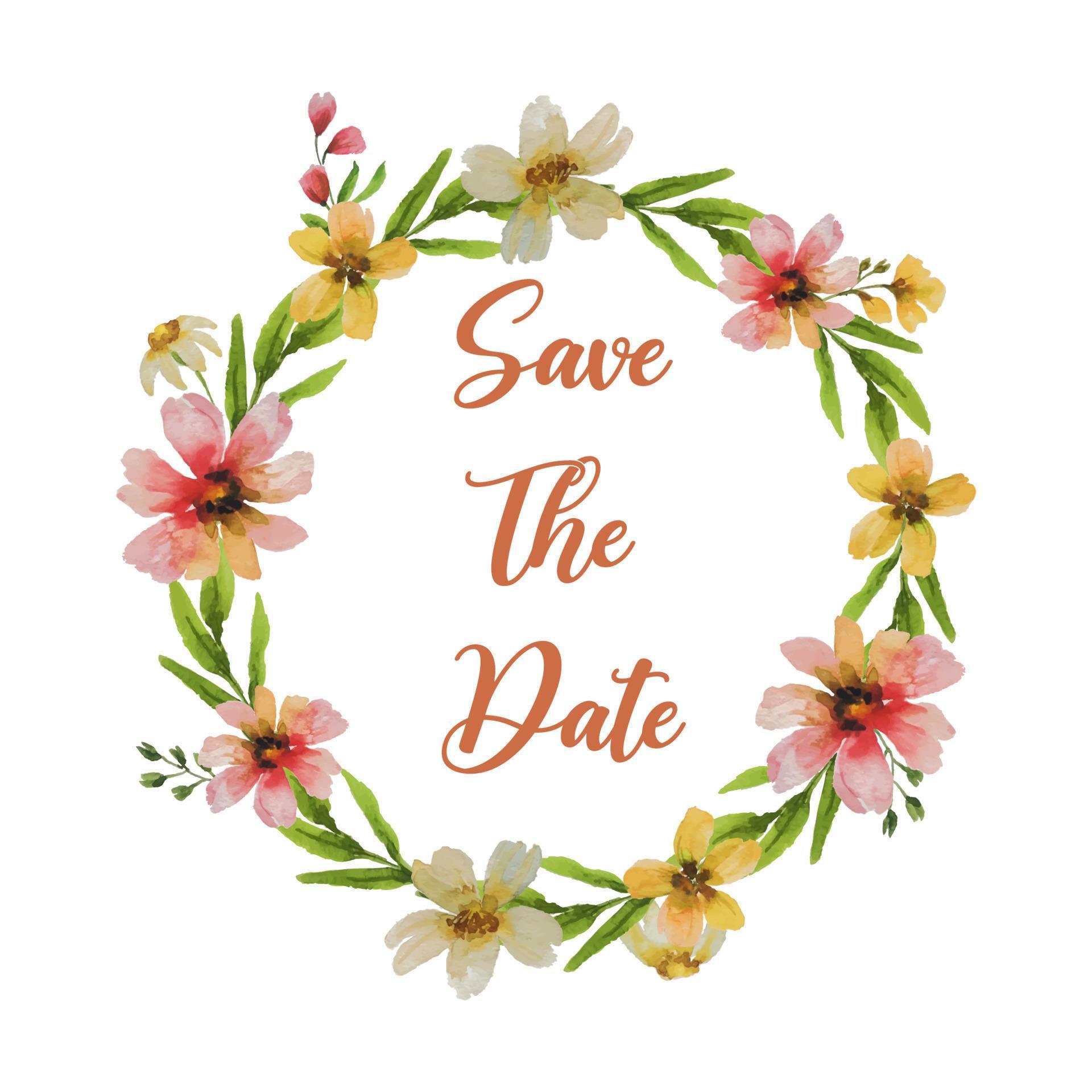 flower frame watercolor hand painted 10866251 Vector Art at Vecteezy