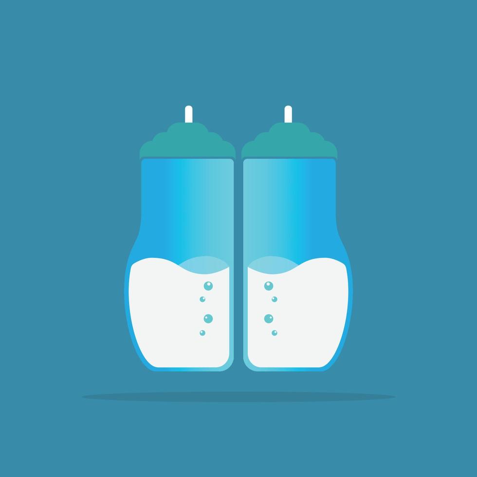 diseño icono vaso botella beber agua logo vector