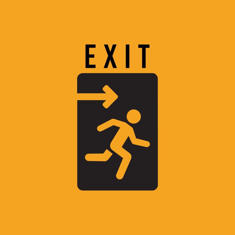 Exit icon vector image